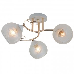 Люстра классическая 20122/3WT+GD WT купить оптом в ЭкономСвет