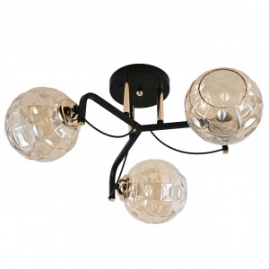 Люстра классическая 10081/3BK+FGD TEA купить оптом в ЭкономСвет