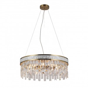 Люстра хрустальная G22032/6BRS+CL купить оптом в ЭкономСвет