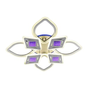 Потолочный светодиодный светильник 51248/8+1WT RBP+3D купить оптом в ЭкономСвет