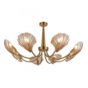 Потолочная люстра G11059/8COP AMB купить оптом в ЭкономСвет