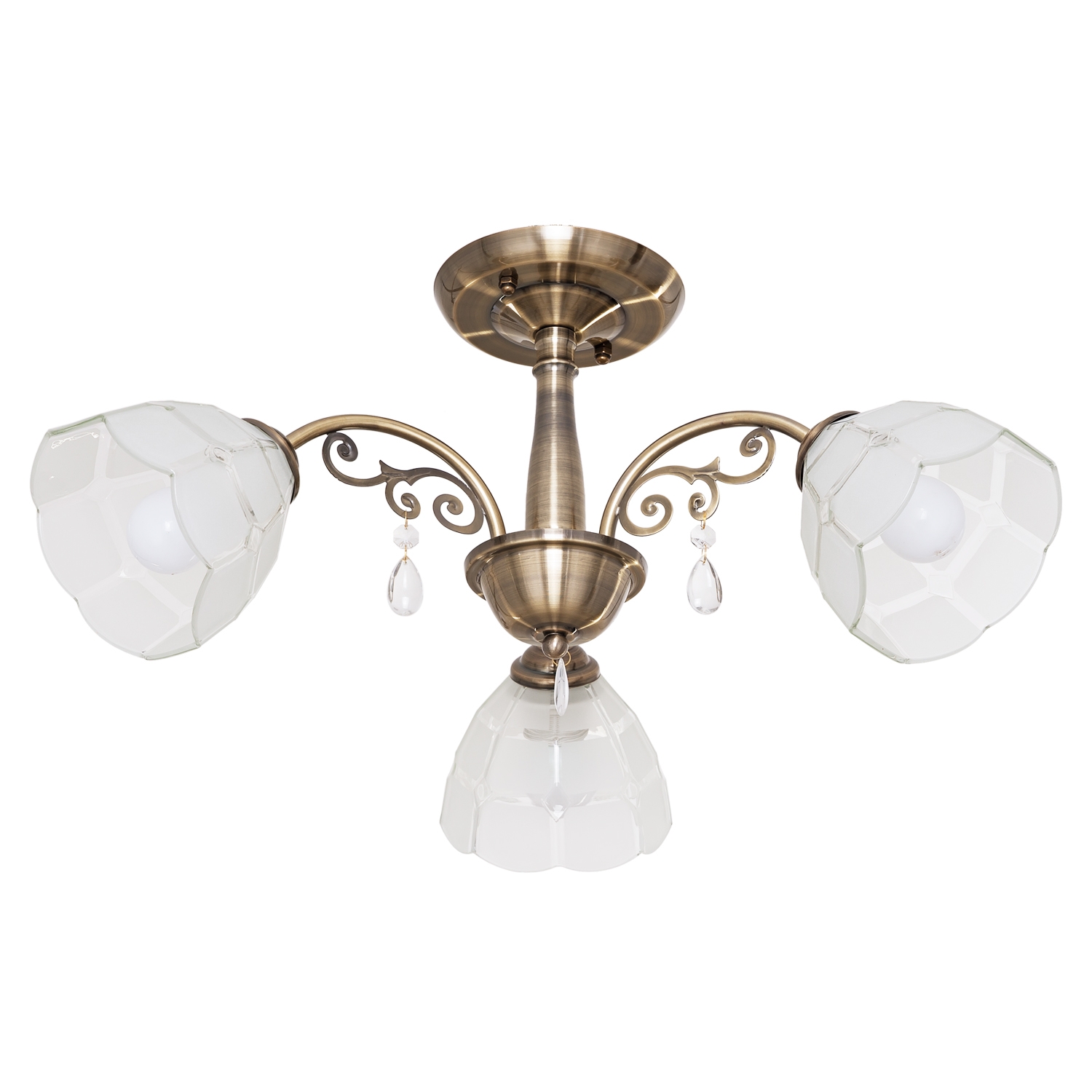 Потолочный светильник 111C/3AB WT