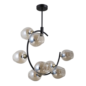 Потолочный светильник G71163/8BK+AB AMB купить оптом в ЭкономСвет