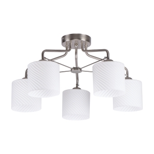 Потолочный светильник 65044/5SN WT купить оптом в ЭкономСвет