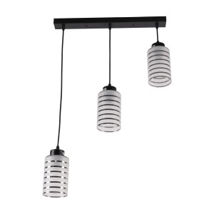 Подвесной светильник 10215/3BK WT+CR купить оптом в ЭкономСвет