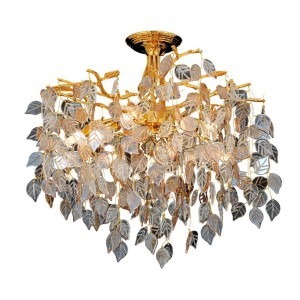 Люстра в стиле модерн G31341/6GD+AMB+CL купить оптом в ЭкономСвет