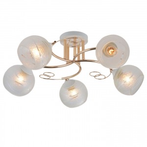 Люстра классическая 20122/5WT+GD WT купить оптом в ЭкономСвет