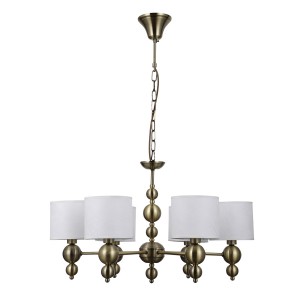 Люстра классическая G11094/6AB WT купить оптом в ЭкономСвет